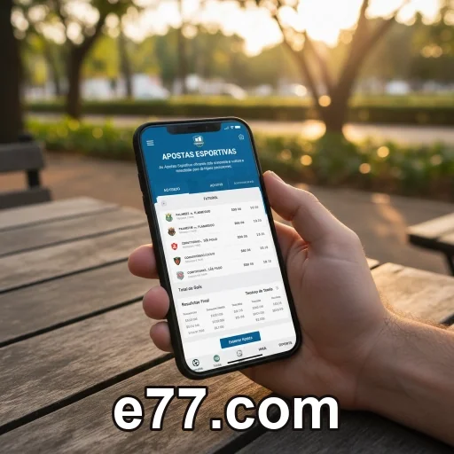 Conte com suporte humano durante o acesso ao app - e77.com