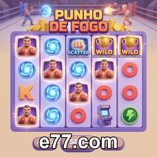 Tela mobile premium da e77.com com login seguro