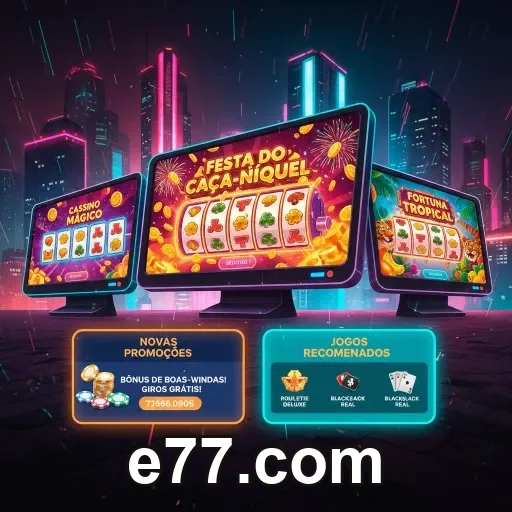 Tela de Pix com checagem de dados no e77.com